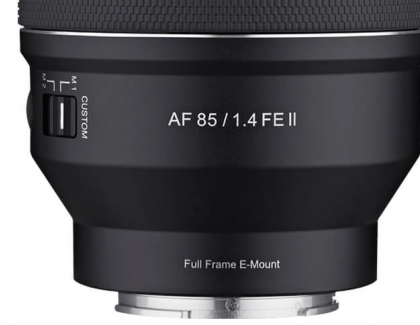Samyang Unveils Its New 85mm F1.4 Auto Focus Prime Lens for Sony Full-Frame Mirrorless Cameras