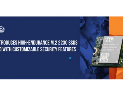 ATP Introduces High-Endurance M.2 2230 SSDs Packed with Customizable Security Features