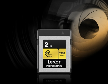 LEXAR ANNOUNCES NEW 1 AND 2TB CAPACITIES FOR LEXAR® PROFESSIONAL CFEXPRESS™ TYPE B CARD GOLD SERIES