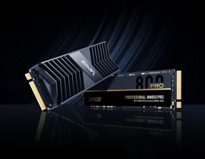LEXAR ANNOUNCES PROFESSIONAL NM800PRO PCIE GEN4X4 NVME SSD