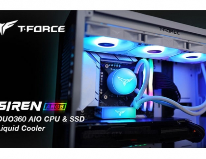 TEAMGROUP Launches T-FORCE SIREN DUO360 ARGB CPU & SSD AIO Liquid Cooler, Introducing Industry’s First Dual Water Blocks for Maximum Cooling