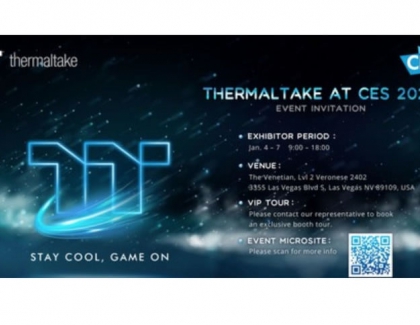 Thermaltake to Announce High-Performance Gaming PC Cases and Components at CES 2023