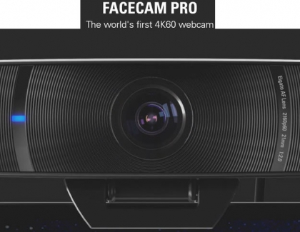 The World’s First 4K60 Webcam: Elgato Launches Facecam Pro