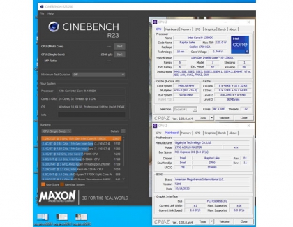 Striking 6GHz on Intel i9-13900K by GIGABYTE Instant 6GHz!