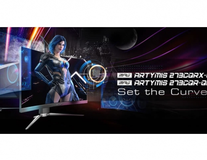New MSI 1000R curved monitors with QD Premium Color