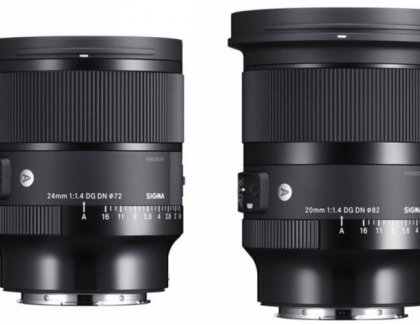 SIGMA ANNOUNCES 20MM and 24mm F1.4 lenses