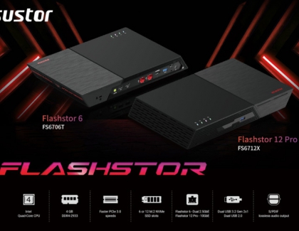 ASUSTOR announces all-M.2 SSD NAS with 2.5GbE or 10GbE ports