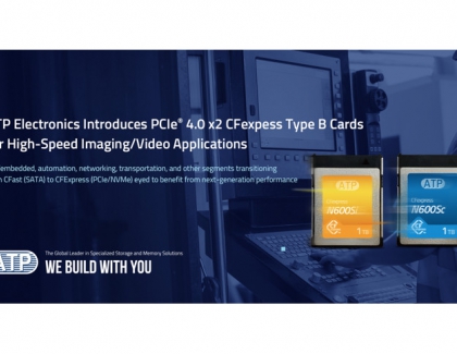 ATP Electronics Introduces PCIe 4.0 x2 CFexpess Type B Cards