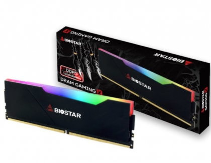 BIOSTAR INTRODUCES THE LATEST 16GB RGB DDR5 GAMING X MEMORY