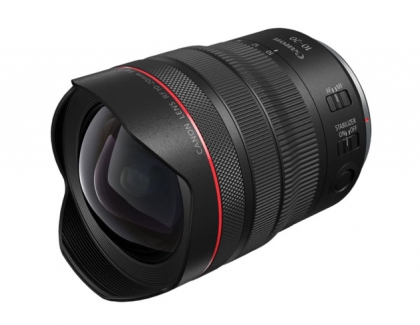 Canon launches  RF 10-20mm F4L IS STM
