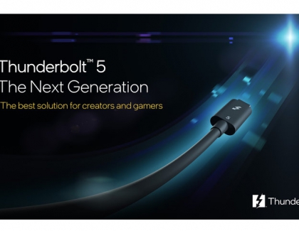 Intel Introduces Thunderbolt 5 Connectivity Standard