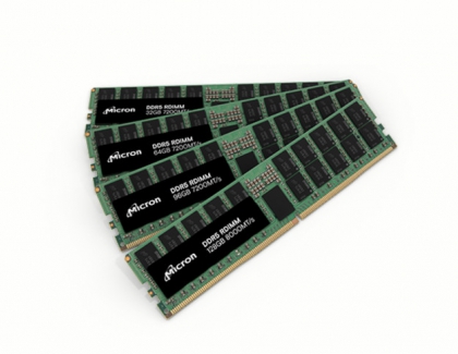 Micron First to Enable Ecosystem Partners With the Fastest, Lowest Latency High-Capacity 128GB RDIMMs Using Monolithic 32Gb DRAM