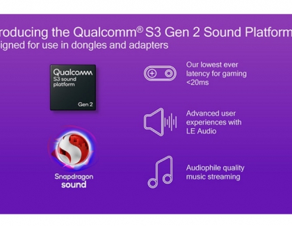 Qualcomm S3 Gen 2 Sound Platform Portfolio Extended to Deliver Best-In-Class Gaming and LE Audio Experiences