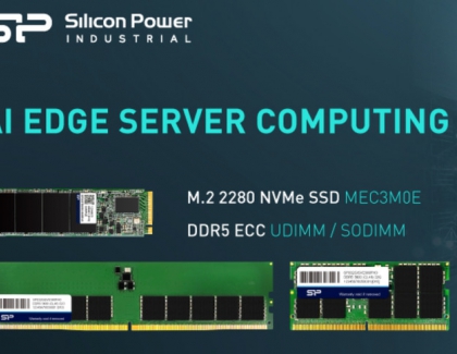 SP Industrial Advances AI Edge Server Computing with New High-End SSD and DRAM
