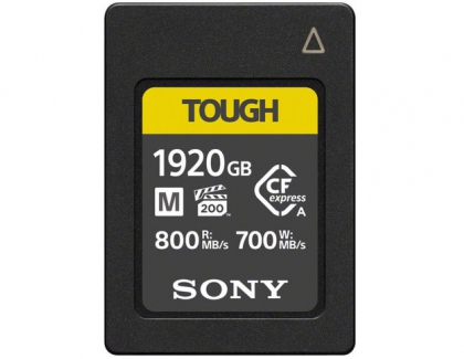 Sony Announces New High-Performance M Series CFexpress Type A Memory Cards