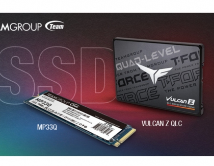 TEAMGROUP Announces MP33Q M.2 PCIe SSD and T-FORCE VULCAN Z QLC SSD