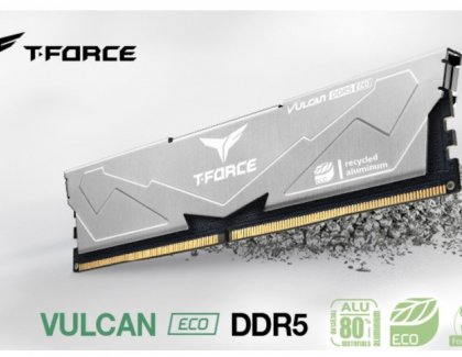 TEAMGROUP Launches Industry's First Eco-Friendly T-FORCE VULCAN ECO DDR5 Desktop