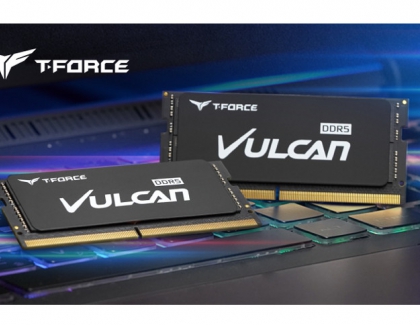 TEAMGROUP Launches T-FORCE VULCAN SO-DIMM DDR5 Memory for Gaming Laptops