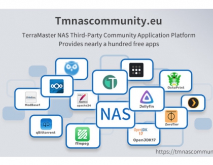 TERRAMASTER NAS THIRD-PARTY COMMUNITY APPLICATION PLATFORM PROVIDES NEARLY A HUNDRED FREE APPS