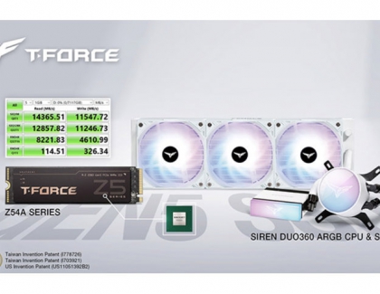 Teamgroup announces T-FORCE Z54A 14GB/s Gen5 NVME SSD!