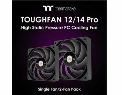 Thermaltake Introduces the New TOUGHFAN 12/14 Pro PC Cooling Fan