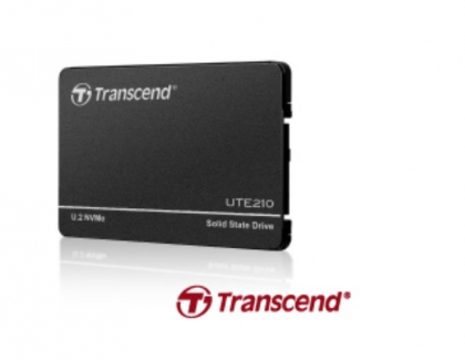 Transcend Empowers Smart Applications With The New U.2 NVMe SSD UTE210T