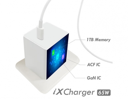 Vinpower through a collaboration with Phihong Technology & Silanna Semiconductor, will introduce the 1TB iXcharger portable 65W GaN charging cube & backup storage