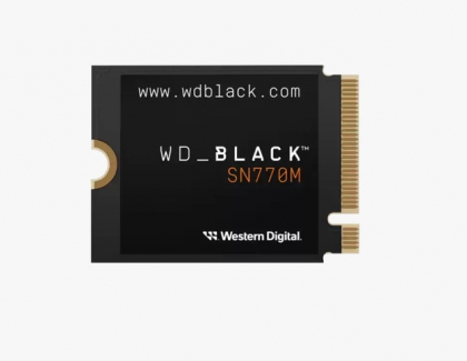 Western Digital releases M2230 SN770M NVMe SSD