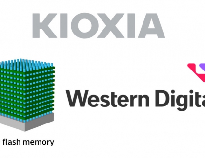 KIOXIA and Western Digital announce 6th-generation 3D flash memory