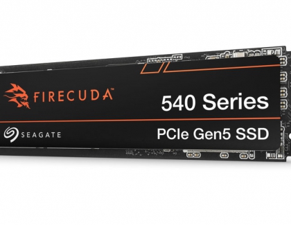Seagate FireCuda 540 PCIe Gen5 NVMe SSD