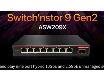 ASUSTOR Switch'nstor 9 Gen2 Released