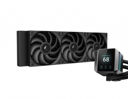DeepCool launches its first Liquid Coolers with 2.8" LCD Screens: MYSTIQUE SERIES