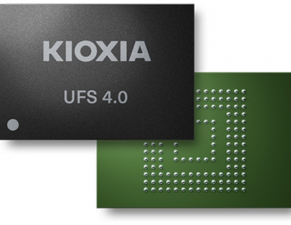 Kioxia Sampling Latest Generation UFS Ver. 4.0 Embedded Flash Memory Devices