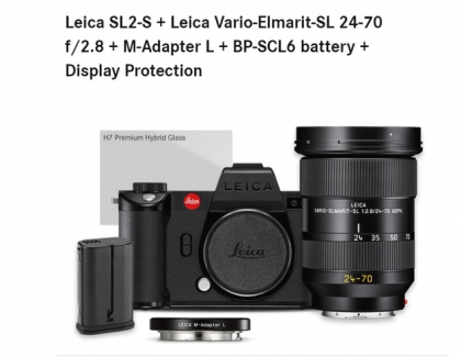 Leica is offering four new, attractive SL2-S Kits.