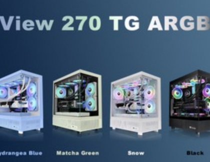 Thermaltake Introduces the View 270 TG ARGB Mid Tower Chassis with an Ultra-Wide View