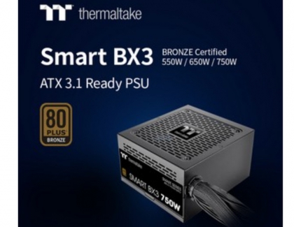 Thermaltake Unveils the Smart BX3 Bronze Series Power Supply with ATX 3.1 Standards