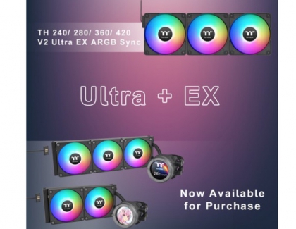 Thermaltake Unveils the TH V2 Ultra EX ARGB Sync AIOs with Advanced MagForce 2.0 Design