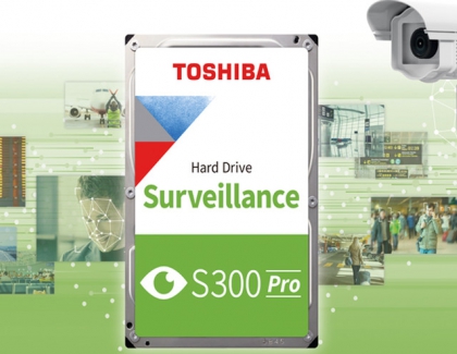 Toshiba’s next-generation S300 Pro Surveillance HDDs for large-scale video surveillance systems