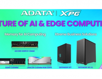 ADATA Reveals a New Perspective on the AI Era at CES 2025 