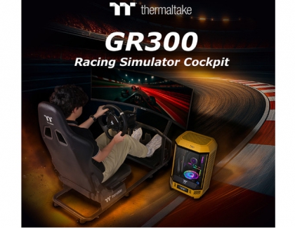 Begin the Racing Journey with the Thermaltake GR300 Racing Simulator Cockpit