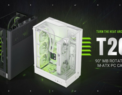 GAMEMAX Introduces T20 Wraparound Glass Gaming Chassis