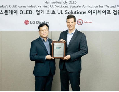 LG Display Earns Industrys First UL Solutions Eyesafe Verification for TVs and Monitors