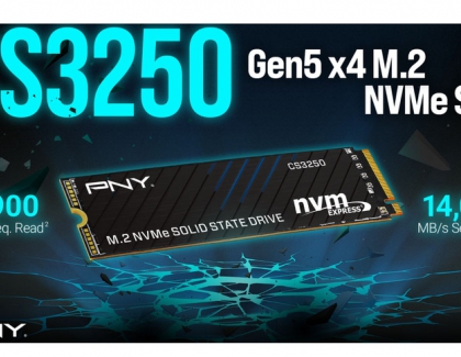 PNY Unveils CS3250 M.2 NVMe PCIe Gen5 x4 SSD