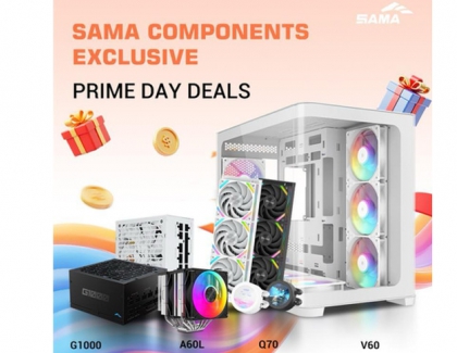SAMA Announces Amazon Prime Big Deal Days Discounts on Gaming PC Cases, CPU Coolers, and ATX 3.1 PSUs