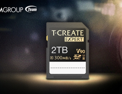 TEAMGROUP LAUNCHES INDUSTRY-LEADING 2TB T-CREATE EXPERT SDXC UHS-II U3 V90 MEMORY CARD