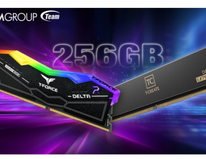 TEAMGROUP Unveils DDR5 256GB (4×64GB) Ultra-Capacity Memory Kits