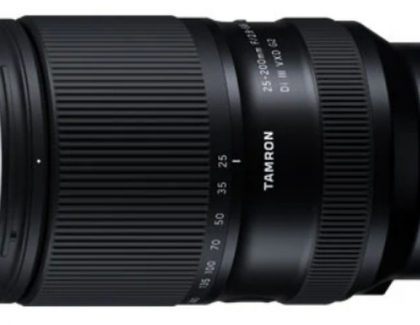 Tamron announces 25-200mm F/2.8-5.6 Di III VXD G2