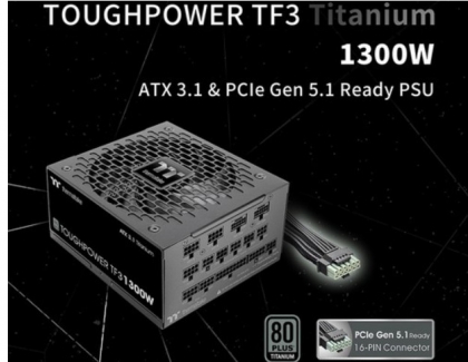 Thermaltake Releases the Toughpower TF3 1300W with Support for RTX50 Series GPUs