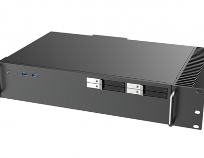 Akasa Advances 2U Rackmount Fanless Case Series with Kepler R