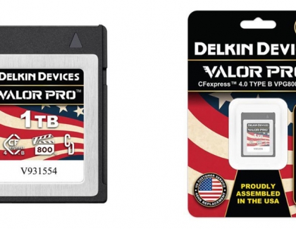 DELKIN DEVICES INTRODUCES VALOR PRO CFexpress 4.0 TYPE B PRODUCT LINE